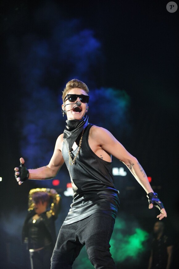 La star Justin Bieber à Fairfax, le 11 décembre 2012.