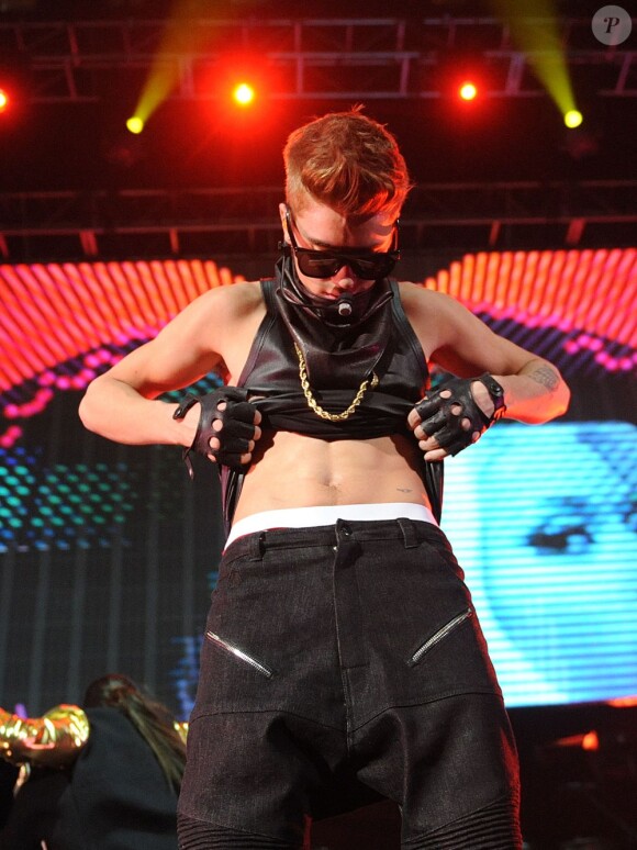 Le chanteur Justin Bieber à Fairfax, le 11 décembre 2012.