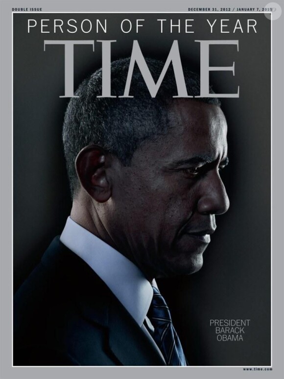 Barack Obama, photographié par Nadav Kander, est la Personnalité de l'Année 2012 selon le magazine TIME.