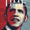Barack Obama nommé Personnalité de l'Année 2008, année de sa première élection à la présidence des États-Unis, par le magazine TIME.