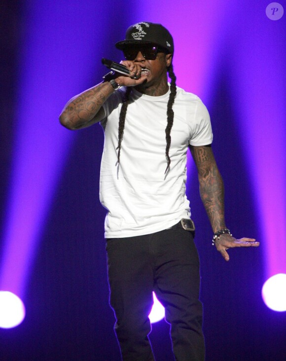 Lil Wayne en concert au BankAtlantic Center à Sunrise (État de Floride). Avril 2011.