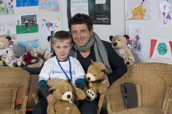 EXCLU - Patrick Bruel lors du concert des rêves et des étoiles organisé par Make a Wish, à Bruxelles, au Palais du Heysel, 14 decembre 2012.