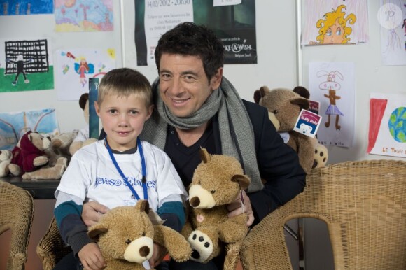 EXCLU - Patrick Bruel lors du concert des rêves et des étoiles organisé par Make a Wish, à Bruxelles, au Palais du Heysel, 14 decembre 2012.