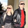 L'acteur Ice-T escorte sa femme Coco Austin au cours d'une séance shopping à Las Vegas. Le 21 décembre 2012.