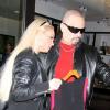 Coco Austin, accompagnée de son mari Ice-T, fait du shopping à Las Vegas. Le 21 décembre 2012.