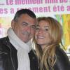 L'humoriste Jean-Marie Bigard et sa femme Lola à la projection du film 2 Days in New York, le 19 mars 2012 à Paris.