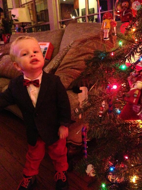Gideon Scott fête Noël avec son célèbre papa Neil Patrick Harris.