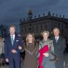 Le grand-duc Henri de Luxembourg (oncle et parrain du marié), sa femme la grande-duchesse Maria Teresa, la princesse Marie-Astrid et l'archiduc Karl-Christian, parents du marié.
L'archiduc d'Autriche Christoph de Habsbourg-Lorraine, 24 ans, et sa compagne Adélaïde Drapé-Frisch, 22 ans, ont célébré le 28 décembre 2012 à l'Hôtel de Ville de Nancy leur mariage civil.