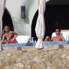 Jennifer Aniston et son fiancé Justin Theroux en vacances à Cabo San Lucas le 27 décembre 2012.