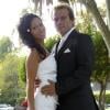 Samia et Boher lors de leur mariage
