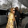 Lindsay Lohan arrive à l'hôtel Dorchester à Londres, le 29 décembre 2012.