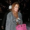 Lindsay Lohan a fait du shopping chez Harrods, à Londres, le 30 décembre 2012.