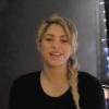 Shakira souhaite ses meilleurs voeux 2013 à ses fans via un message vidéo