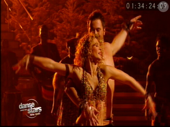 Lorie et Christian dans Danse avec les stars spécial Noël sur TF1 le samedi 22 décembre 2012