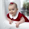 La princesse Estelle de Suède, qui aura 1 an le 23 février 2013, lors de son premier Noël, en décembre 2012