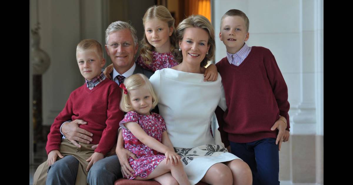 Philippe et Mathilde de Belgique Poses