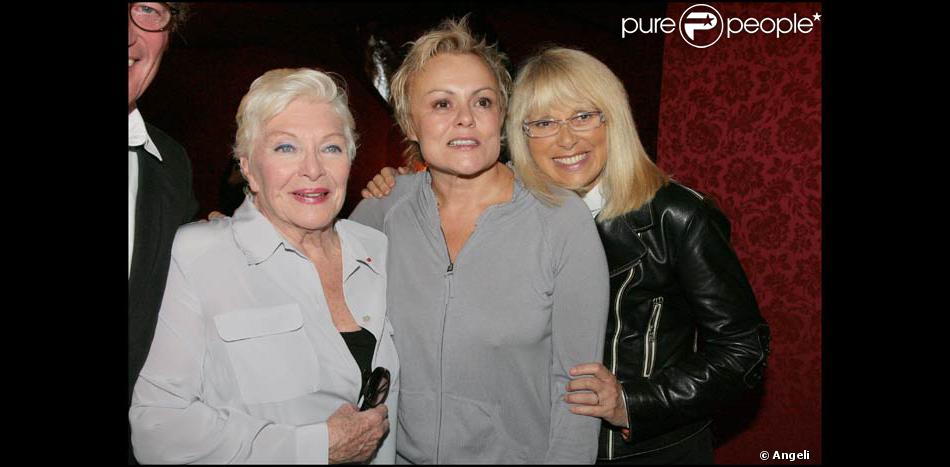 Line Renaud Muriel Robin Et Mireille Darc Purepeople