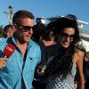 Lapo Elkann et sa nouvelle compagne Goga Ashkenazi à Punta del Este, le 3 janvier 2013.