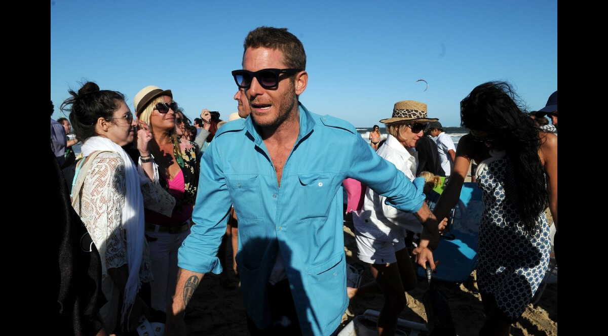 Photo Lapo Elkann Et Sa Compagne Goga Ashkenazi Punta Del Este Le