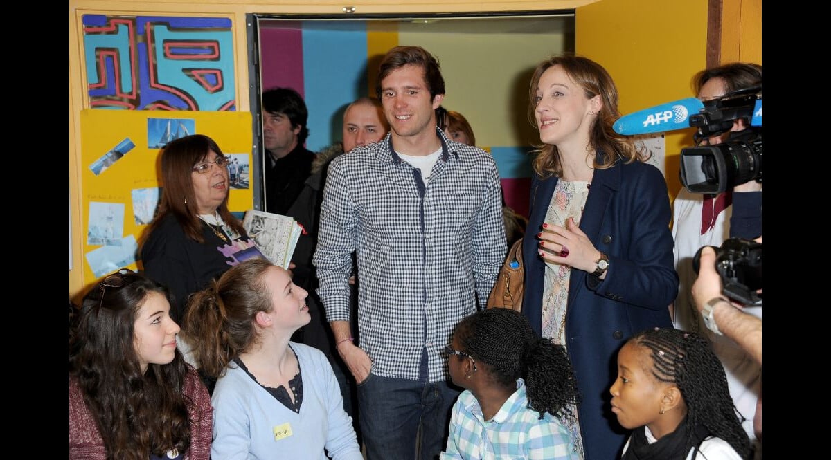 Photo Clément Lefert lors du coup d'envoi de l'opération Pièces