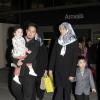 Le prince Azim, fils du sultan de Brunei, à l'aéroport LAX de Los Angeles le 8 janvier 2013, en provenance du sultanat.