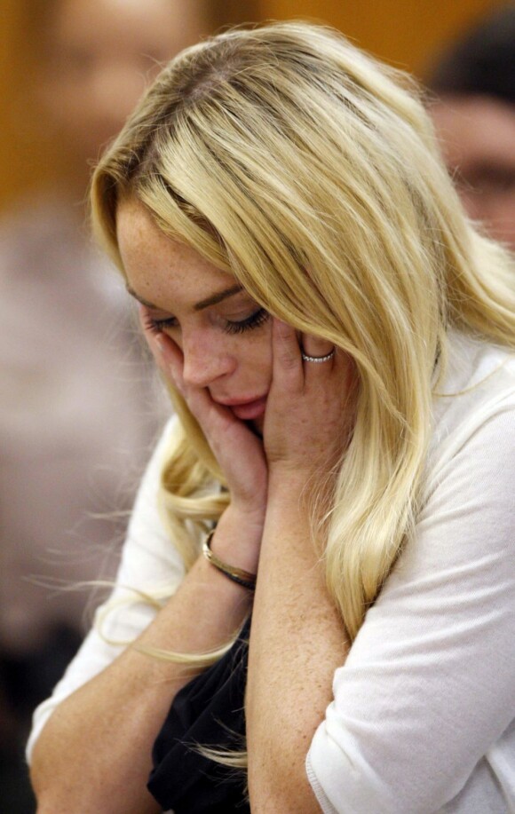 Lindsay Lohan dans la tourmente. Outre les affaires de justice, l'actrice a complétement dérapé sur le tournage de The Canyons, dans lequel elle tient le rôle principal. (Photo du 6 juillet 2010)
