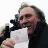Gérard Depardieu à Saransk le 6 janvier 2013.