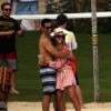 Jessica Alba passe le début de l'année 2013 avec son mari et ses filles à Cabo San Lucas au Mexique. Ils semblent toujours aussi amoureux. Photo prise le 3 janvier 2013.