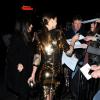 Miranda Kerr arrivant à la fête organisée par W Magazine à Chateau marmont le 11 janvier 2013.