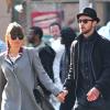 Jessica Biel et Justin Timberlake, jeunes mariés, se rendent au cinéma voir le film Skyfall à New York, le 11 novembre 2012.