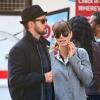 Jessica Biel et Justin Timberlake, se rendent au cinéma voir le film Skyfall à New York, le 11 novembre 2012.
