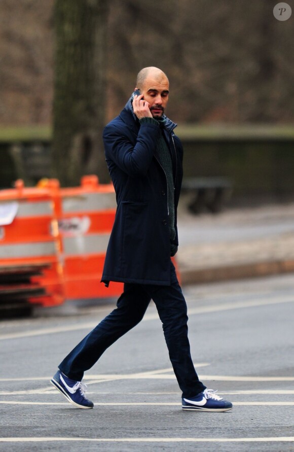 Josep Guardiola à New York, le 12 janvier 2013.