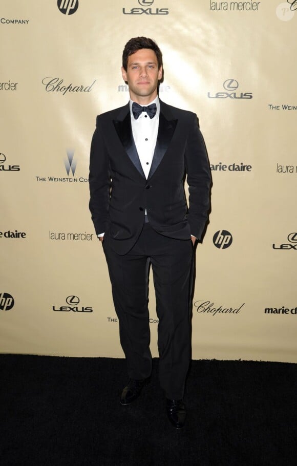 Justin Bartha lors de l'after-party de la société Weinstein des Golden Globes 2013, au Beverly Hilton Hôtel de Beverly Hills, à Los Angeles, le 13 janvier 2013