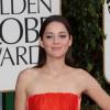 Marion Cotillard lors des Golden Globes 2013