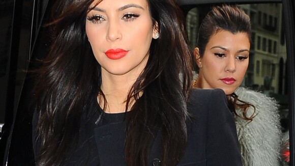 Kim Kardashian : Enceinte et élégante pour déjeuner avec Victoria Silvstedt