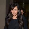 Kim Kardashian suivie de sa soeur Kourtney à New York, le 15 janvier 2013.