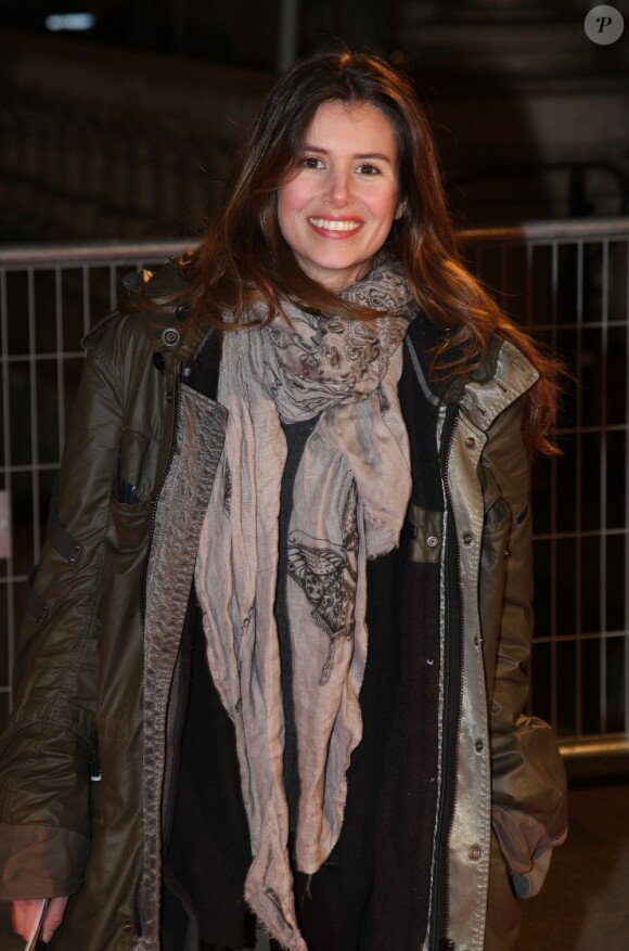 Louise Monot arrive à l'avant-première du film Flight au Gaumont Marignan à Paris, le 15 janvier 2013.