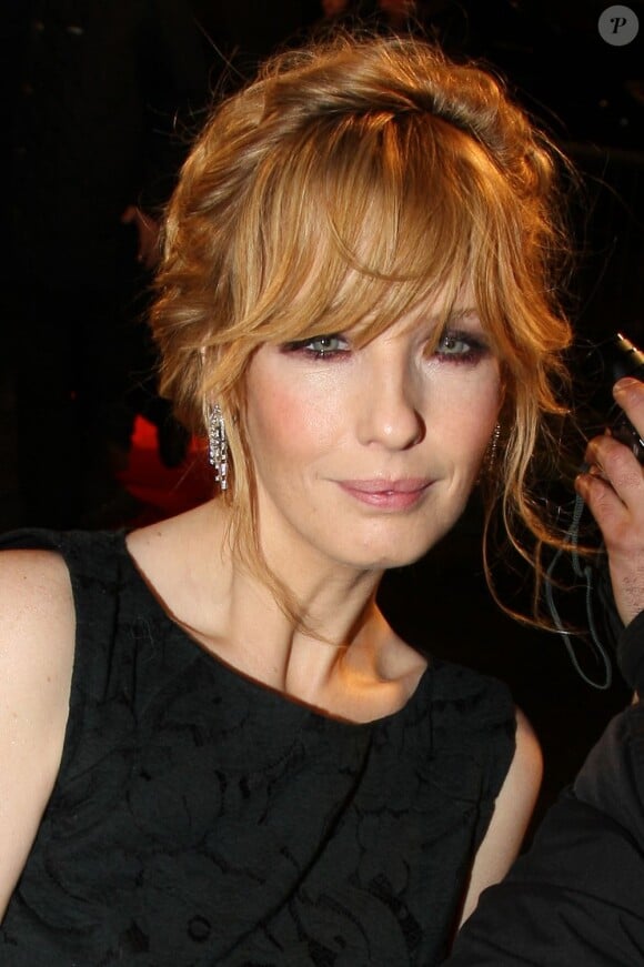 Kelly Reilly arrive sur le tapis rouge de l'avant-première du film Flight au Gaumont Marignan à Paris, le 15 janvier 2013.
