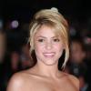 Shakira lors des NRJ Music Awards au Palais Des Festivals à Cannes le 28 janvier 2012
