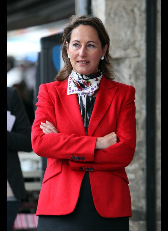 Ségolène Royal, à la Rochelle, lors des élections législatives, le 16 juin 2012.