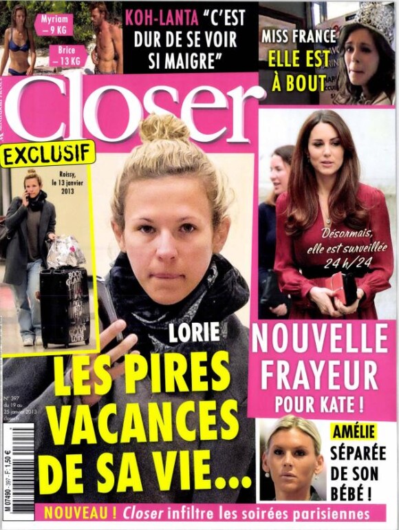 Le magazine Closer du 19 janvier 2013