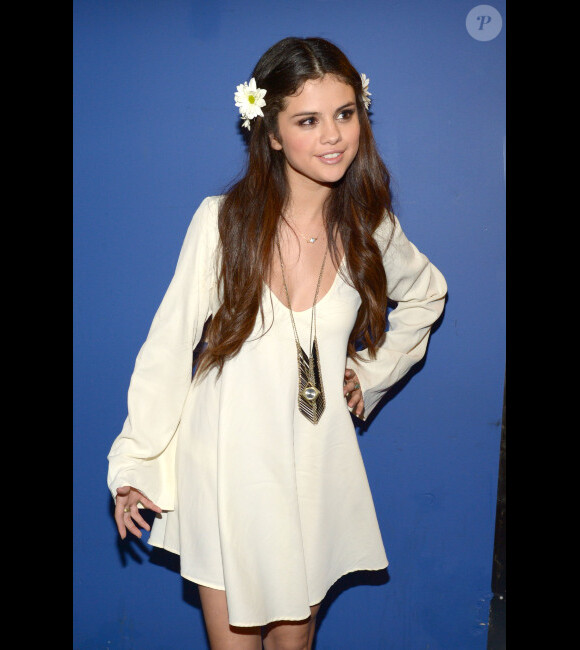 Selena Gomez, à New York lors d'un Gala pour l'UNICEF, le 19 janvier 2013.