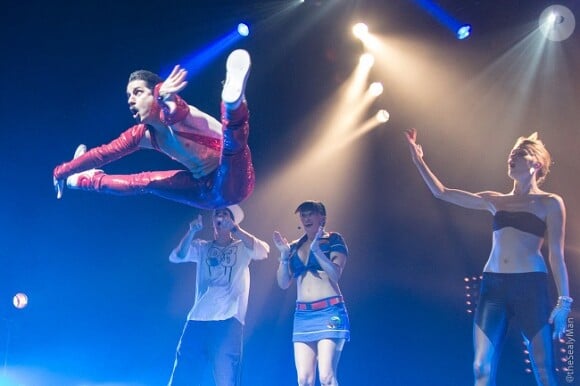 Airnadette sur la scène de l'Olympia, le 19 janvier 2013.