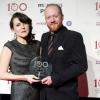 Steve Oram et Alice Lowe à la soirée London Critics Circle Film Awards à Londres, le 20 janvier 2013.