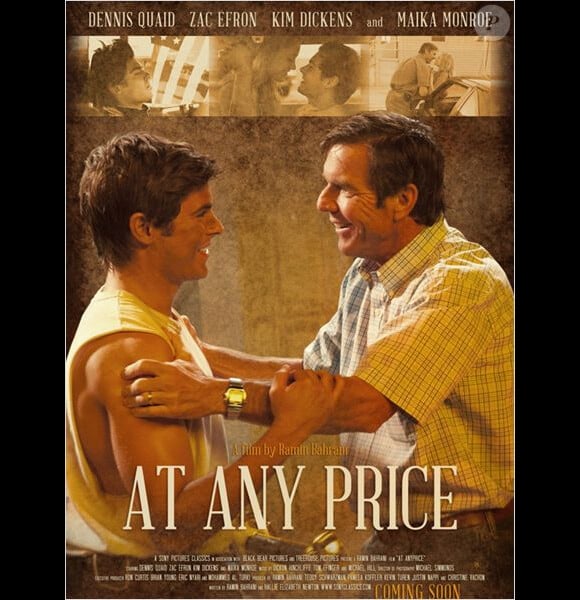 Affiche officielle de At Any Price
