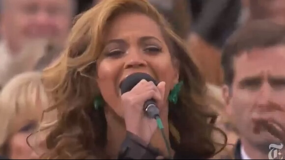 Beyoncé chante en play-back pour Obama : le début d'une polémique