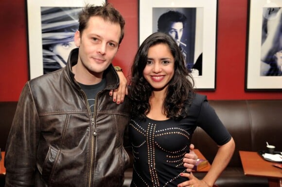 Nicolas Duvauchelle et Paloma Contreras lors de l'avant-première du film Mariage à Mendoza le 22 janvier 2013