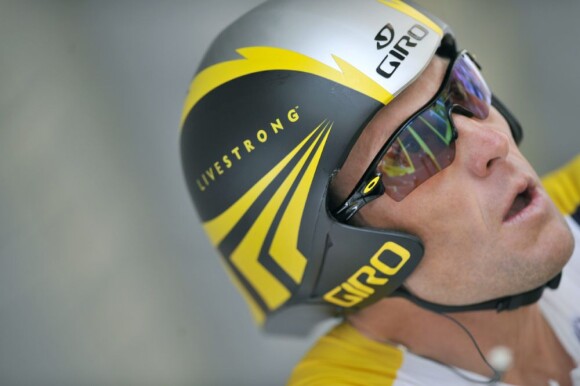 Lance Armstrong à Annecy le 23 juillet 2009