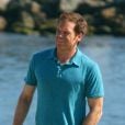  Michael C. Hall sur le tournage de la série Dexter, à Long Beach, le 20 août 2012. 
  