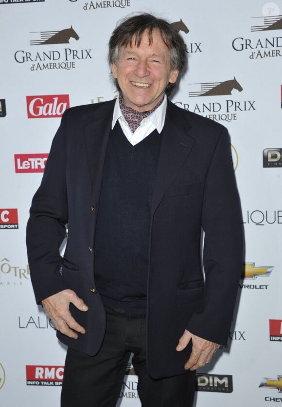 Mario Luraschi lors du 92e Grand Prix d'Amérique à l'hippodrome de Vincennes à Paris le 27 Janvier 2013.